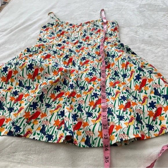 Alice + Olivia Nella Mini Dress in Bird Party - Picture 9 of 9